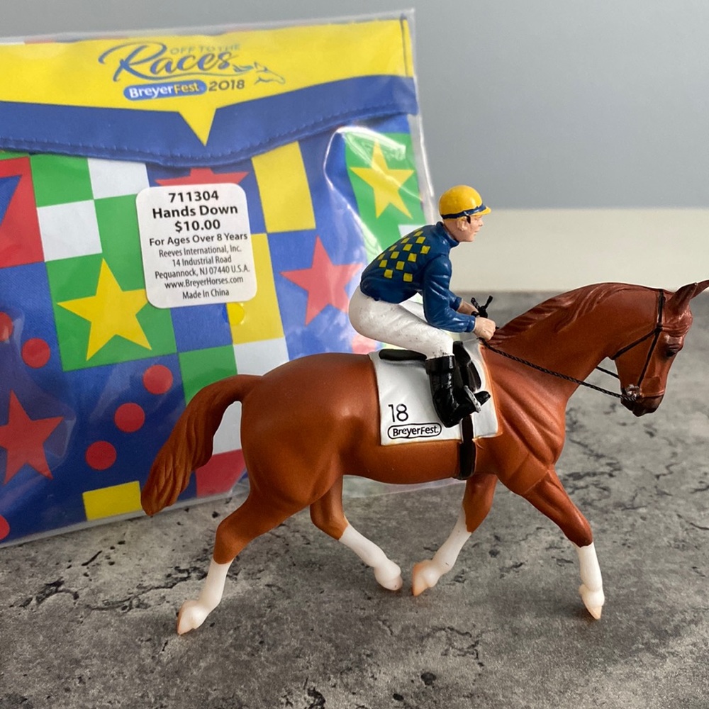Breyer Breyerfest 2018 Hands Down Stablemate New in Package